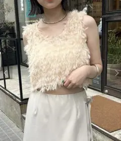 mystic シャーリングベスト