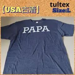 【USA古着】tultex タルテックス 染み込みプリントTシャツ Size:L