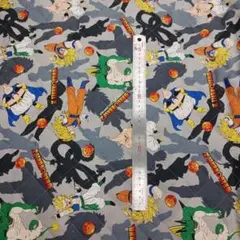 ドラゴンボールキルト生地グレーx50cm
