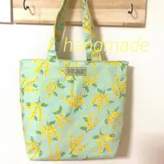 ミモザ花柄トートバッグ❤︎訳あり