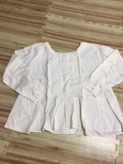 ブラウス 長袖 きなり