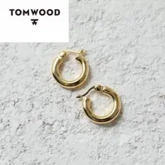 新品 トムウッド ピアス ゴールド クラシックフープピアス