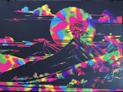 スクラッチアート　風景画