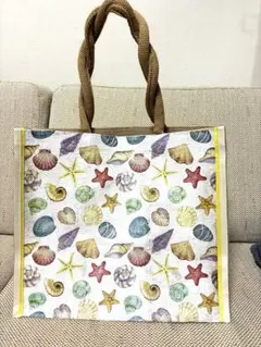 デコパージュ　ジュートバッグ