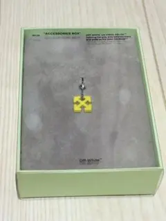 タイムセール！！【希少品】Off-White イエロー アクセサリー ピアス