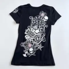 A&G スカル クロス Tシャツ 00s デッドストック C392