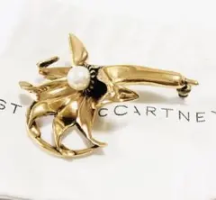 【新品】STELLA McCARTNEY フラワー Fパール ピアス