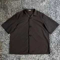 RAKINES 半袖チェックシャツ