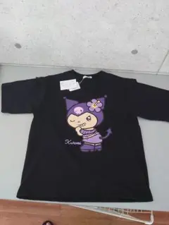 M Kuromi Tシャツ 黒色 半袖