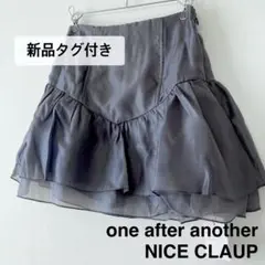 新品【NICECLAUP】フリルミニスカート　ナイスクラップ