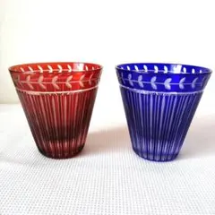 美品☆江戸切子 大久保忠幸 脚付グラス（切子 江戸切子 薩摩切子） 2025年最新】大久保忠幸 江戸切子の人気アイテム - メルカリ
