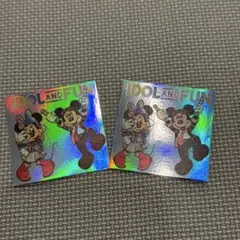 ディズニーザマーケット2025 マウジー　ステッカー　2枚セット