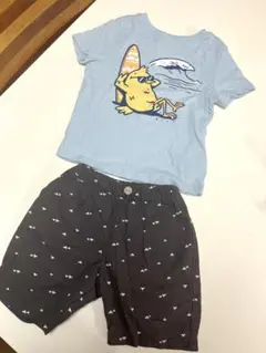 サイズ90cm Tシャツ&ハーフパンツセット　OLD NAVY