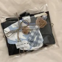 出産祝い　男の子　ベビー　プチギフト　ラッピング　ハンドメイド　ロンパース