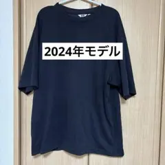 【UNIQLO】エアリズムコットンオーバーサイズTシャツ　ブラック　XXL