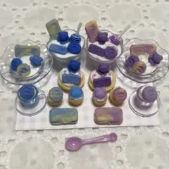 ♡ミニチュアカラフルスイーツセットNo.75