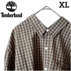 Timberland ティンバーランド 長袖シャツ ギンガムチェック XL