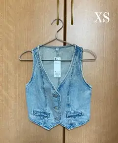GU デニムベスト XS　新品タグ付き