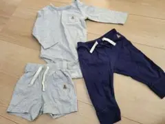 baby GAP 6-12ヶ月 セットアップ グレー ネイビー
