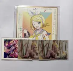 鏡音リン 一番くじ 色紙 ぱしゃこれ ウエハース