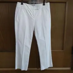 theory ホワイトクロップドパンツ サイズ2
