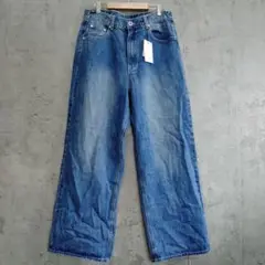 新品　タグ付　アンティカ　paterntorso ワイド　イージ　デニム　L