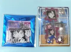 名探偵コナン　コナン展　30周年記念　アクリルパズル　アプリ　毛利蘭　　2点