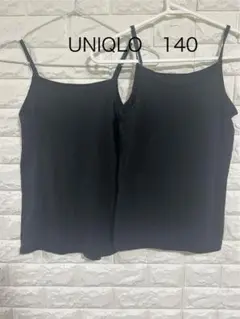 専用✳︎UNIQLO ブラック タンクトップ 140