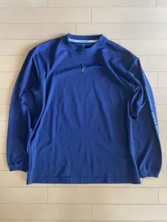 IN THE PAINTインザペイント長袖Tシャツ Mサイズ ネイビー　紺