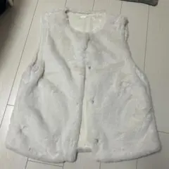 ボアベスト　白