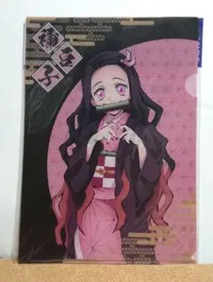鬼滅 森永 クリアファイル