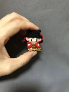 ミニあみぐるみ　キーホルダー付き
