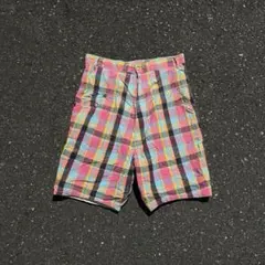 archive vintage y2k フェアリーグランジ　チェックショーツ