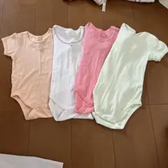ベビー半袖肌着 4枚セット 80