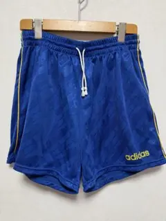 アディダス　デサント　ショートパンツ　モノグラム　総柄　90s ゲーム