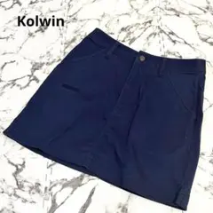 美品☆コルウィン　ゴルフ スカート ネイビー　XSサイズ