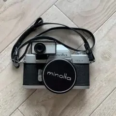 「メーター稼働の美品」Minolta SR-T Super フィルム一眼レフ MINOLTA SRT SUPER ブラック / MC ROKKOR PF 55mm F1.7 整備済