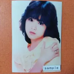 松田聖子　プリティ写真SS-B