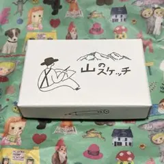 necktie ネクタイ ハンコBOXセット 山のスケッチ