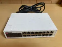 BUFFALO LSW2-TX-16NSRR 16ポートスイッチングハブ