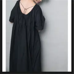 ワンピース Gathered Back Dress