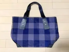 銀座ヨシノヤ　トートバッグ　チェック