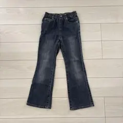 ストレートデニムパンツ 140cm