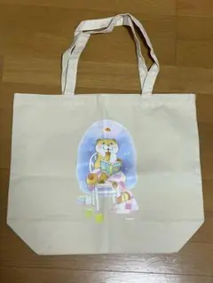 可愛い嘘のカワウソ 大きめトートバッグ(ビッグパン！)
