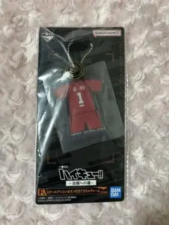 ハイキュー 一番くじ 黒尾鉄朗 F賞 ボタン付き アクリルチャーム