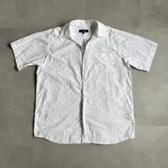 古着 クロス 総柄 半袖 シャツ cityboy