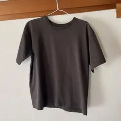 samansa Mos2 ダークブラウン Tシャツ フリーサイズ