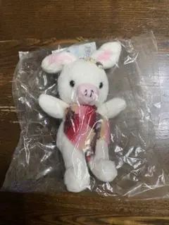 美男ですね(イケメンですね) ぶたうさぎ　キーホルダー