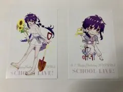 がっこうぐらし　恵飛須沢胡桃誕生日　ポストカードゲーマーズ特典4枚セット