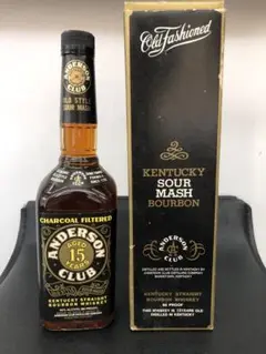 未開栓 Anderson Club 15年 サワーマッシュ バーボン ウイスキー ANDERSON CLUB アンダーソン クラブ 15年 SOUR MASH (サワー